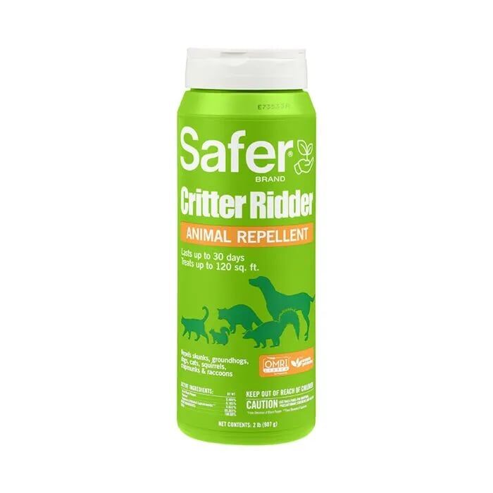 Safer Brand Critter Ridder Granual Animal OMRI Repellent, 2-Lb