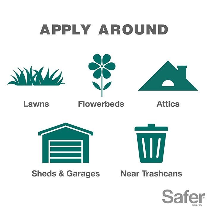 Safer Brand Critter Ridder Granual Animal OMRI Repellent, 2-Lb