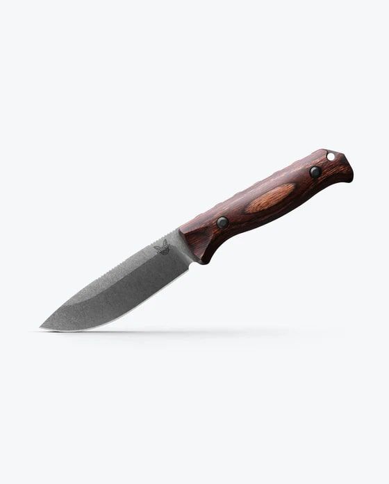 Benchmade Saddle Mountain Skinner Drop-Point Knife, 4-In