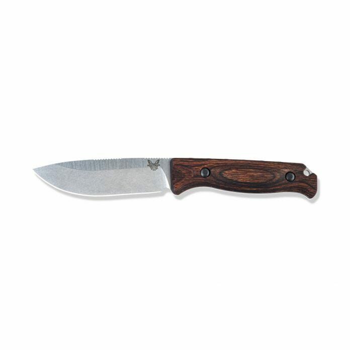 Benchmade Saddle Mountain Skinner Drop-Point Knife, 4-In