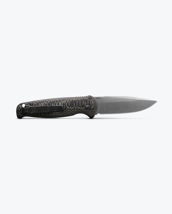 Benchmade G10 CLA Folding Knife, 3.4-In