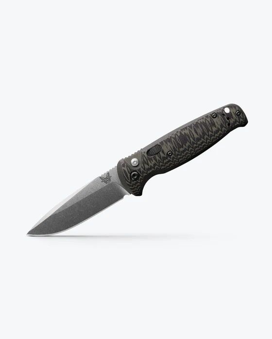 Benchmade G10 CLA Folding Knife, 3.4-In