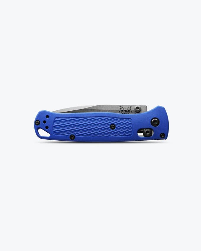 Benchmade Bugout Blue Grivory Knife