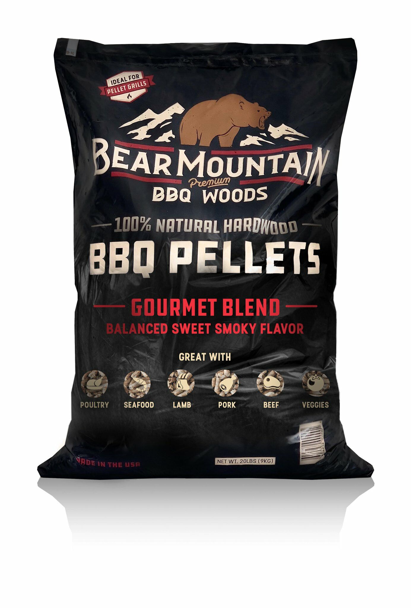 Gourmet Blend BBQ Pellet Fuel, 20-Lb Bag