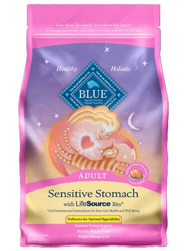 Blue Buffalo Sensitive Stomach, 7-lb bag Dry Cat Food