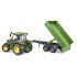 Bruder John Deere 5115 with Tipping Trailer Toy
