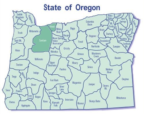 Big Sky Maps Santiam/Hood GMU Map