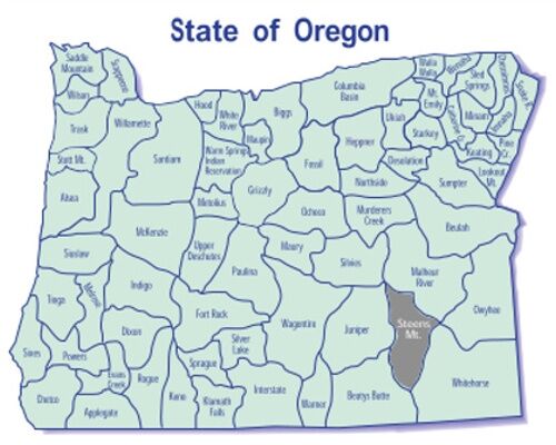 Rams Maps Steens Mountain GMU Map