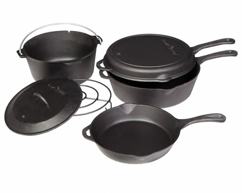 Camp Chef Cast Iron 6-Piece Set