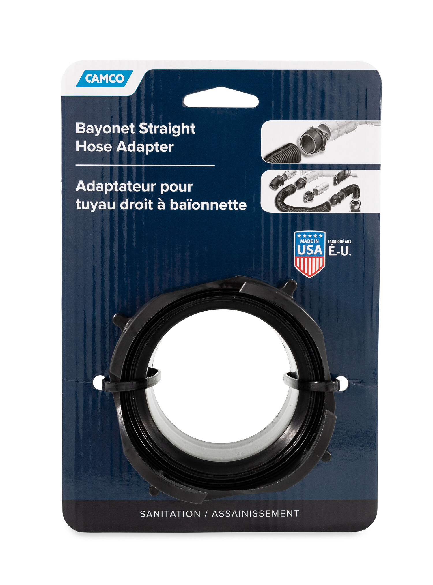 Sewer Fitting- Straight Hose Adapter