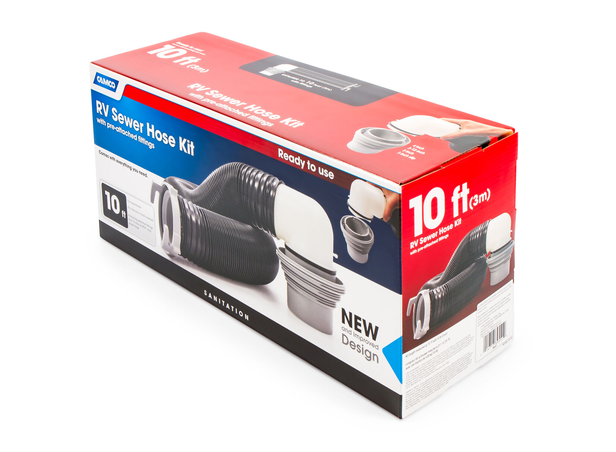 10-Ft Ready to Use Sewer Kit 