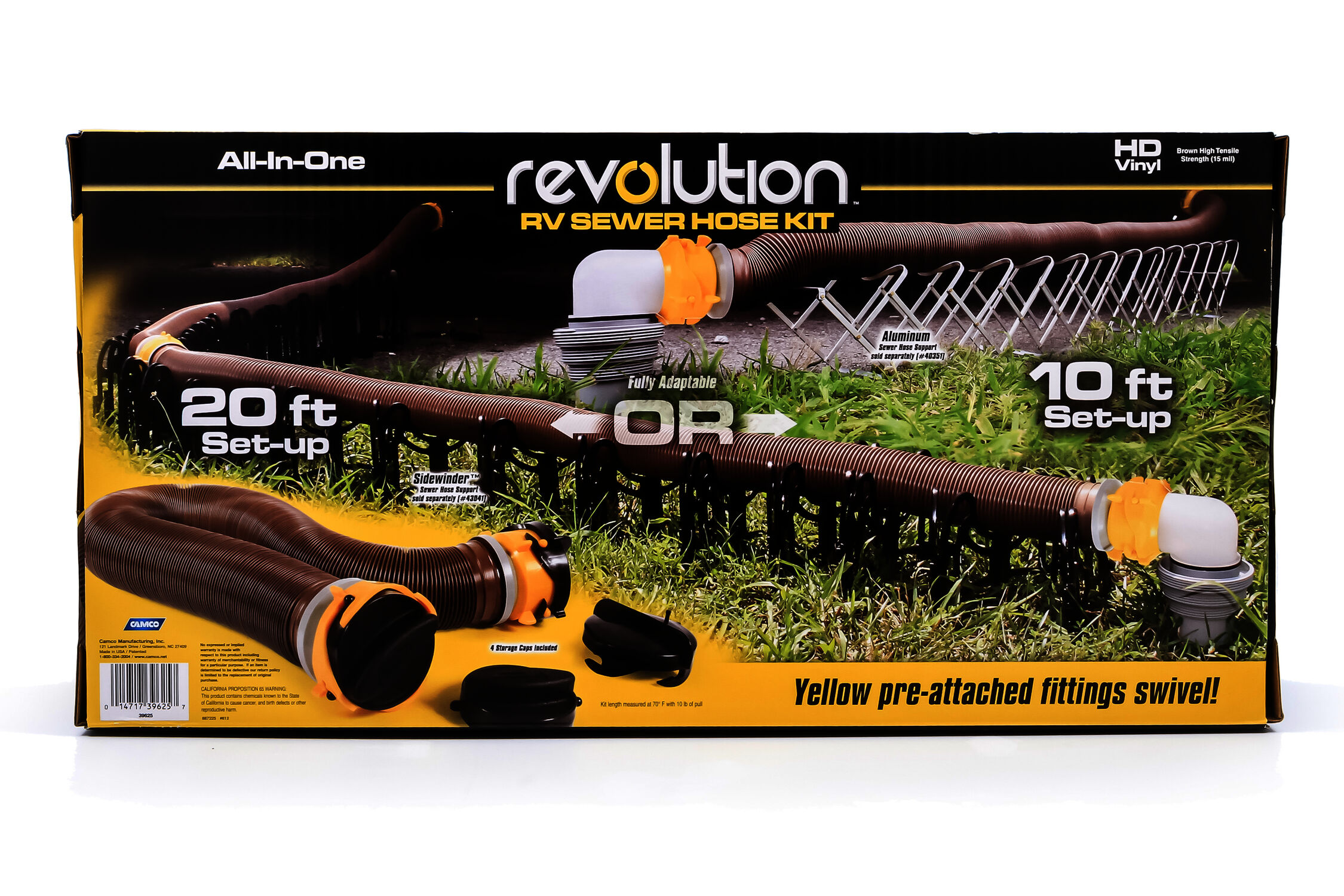 Revolution 20-Ft RV Sewer Hose Kit