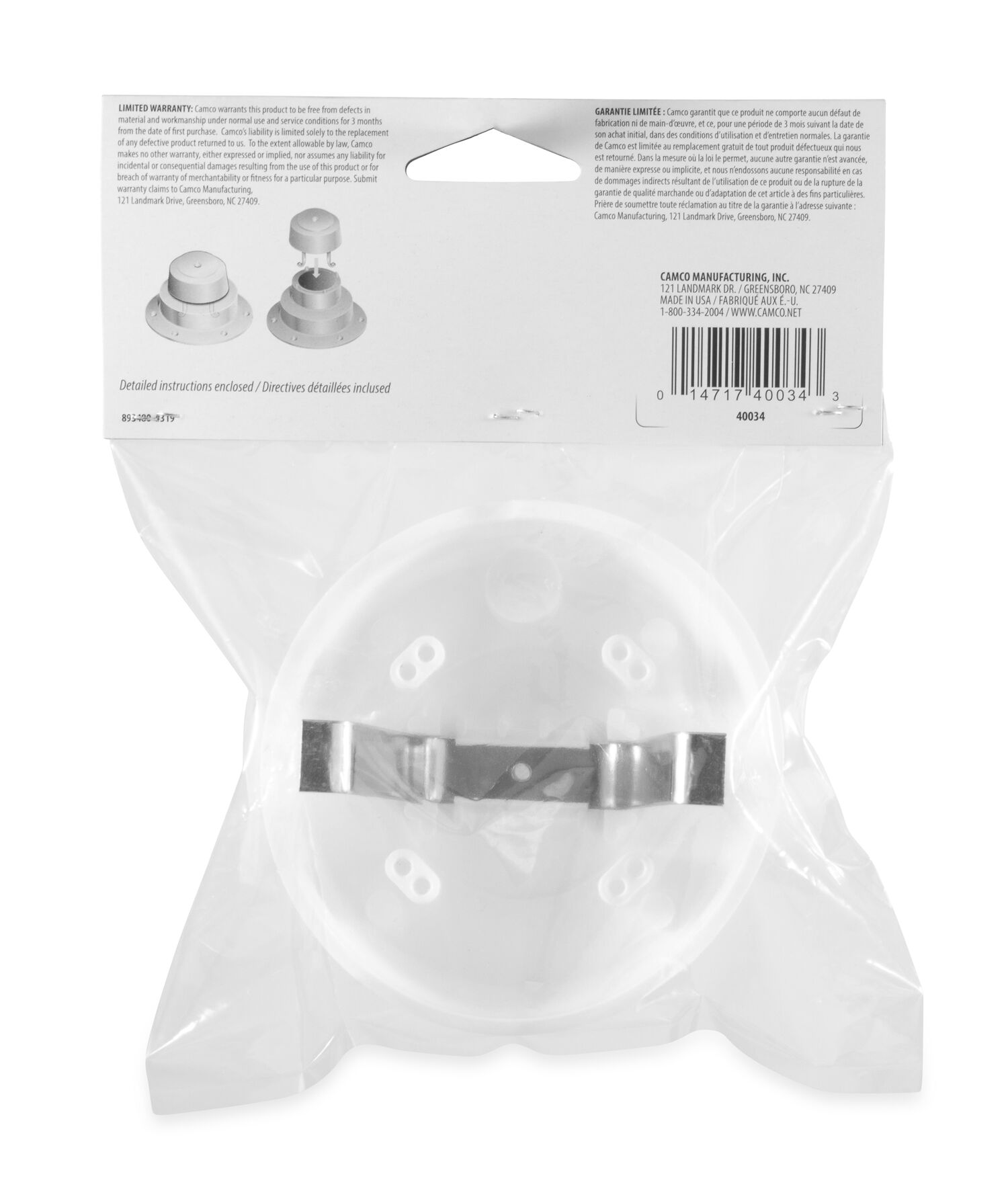 Replace All Plumbing Vent Cap Only Polar White 