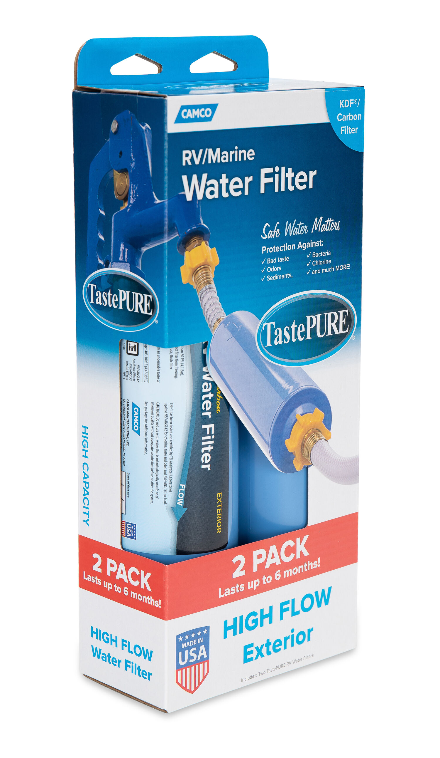 TastePURE KDF Water Filter, 2-Pk