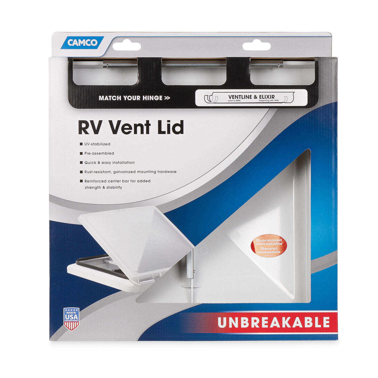 Camco Vent Lid, 14 X 14-In