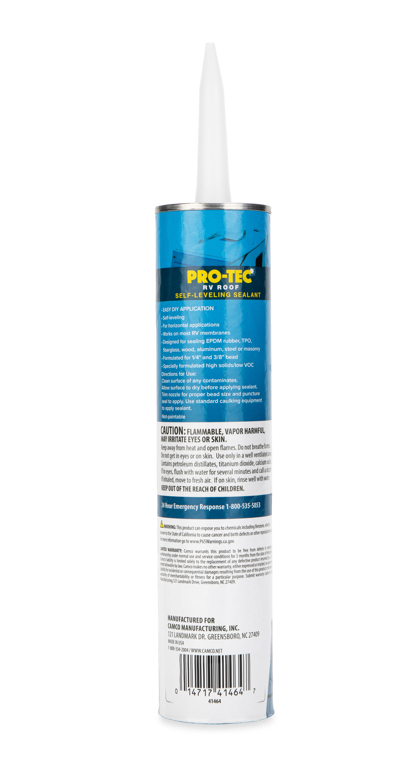 Self-Leveling Roof Sealant, White, PDQ
