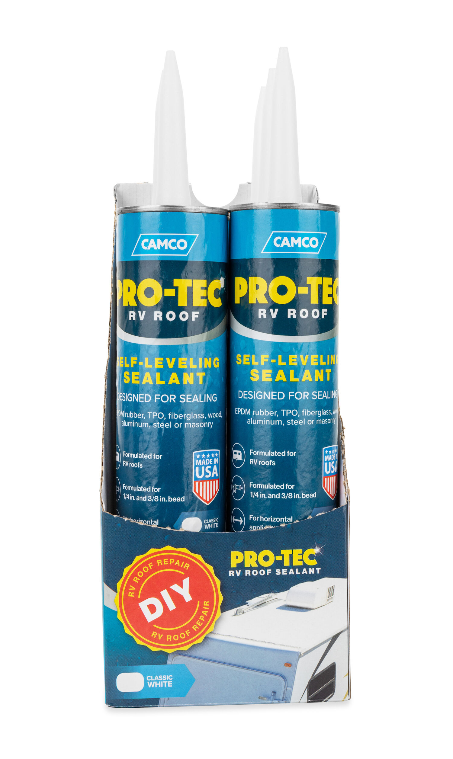 Self-Leveling Roof Sealant, White, PDQ
