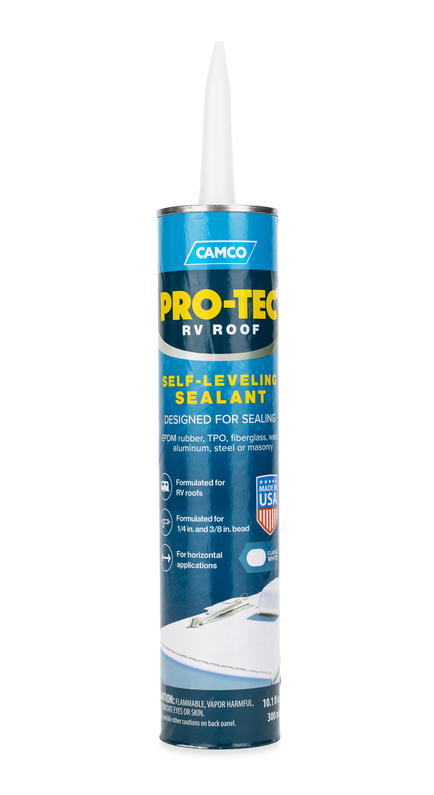 Self-Leveling Roof Sealant, White, PDQ