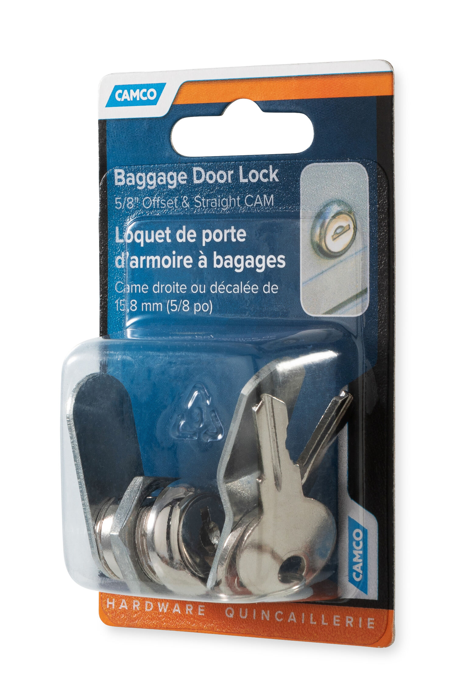 Cam Lock 5/8-In Baggage Lock 