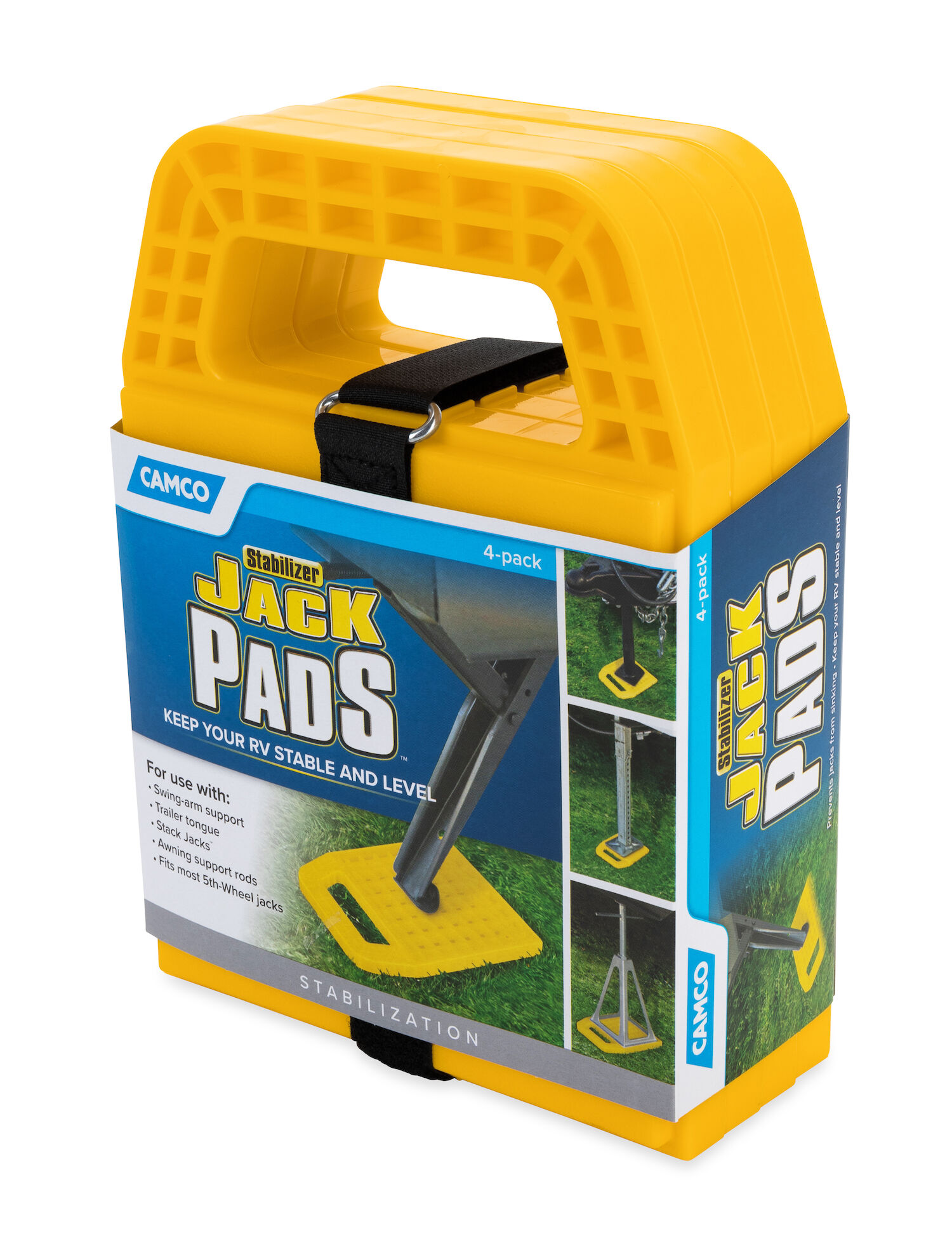 Stabilizer Jack Pad, 4-Pk