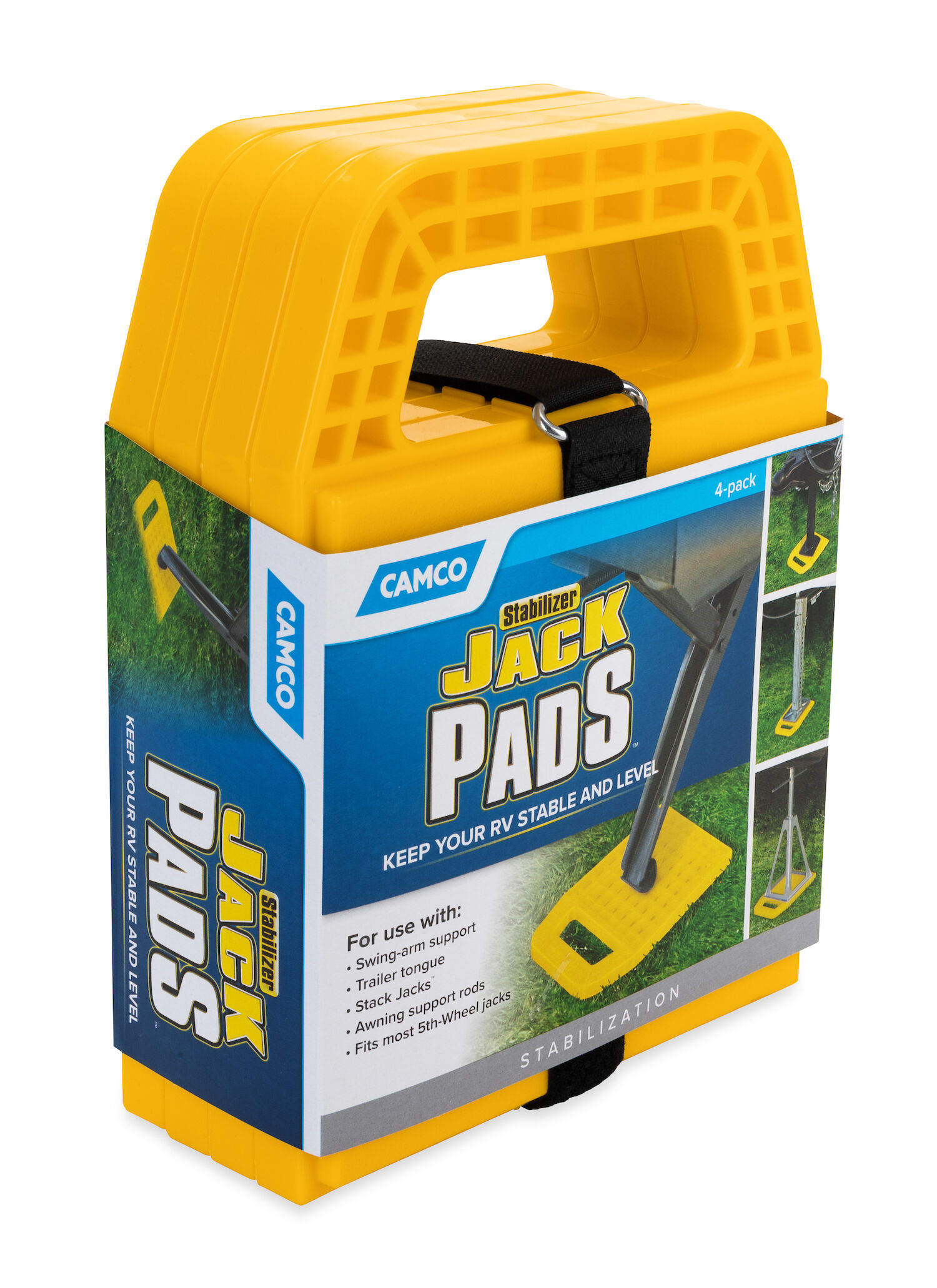 Stabilizer Jack Pad, 4-Pk