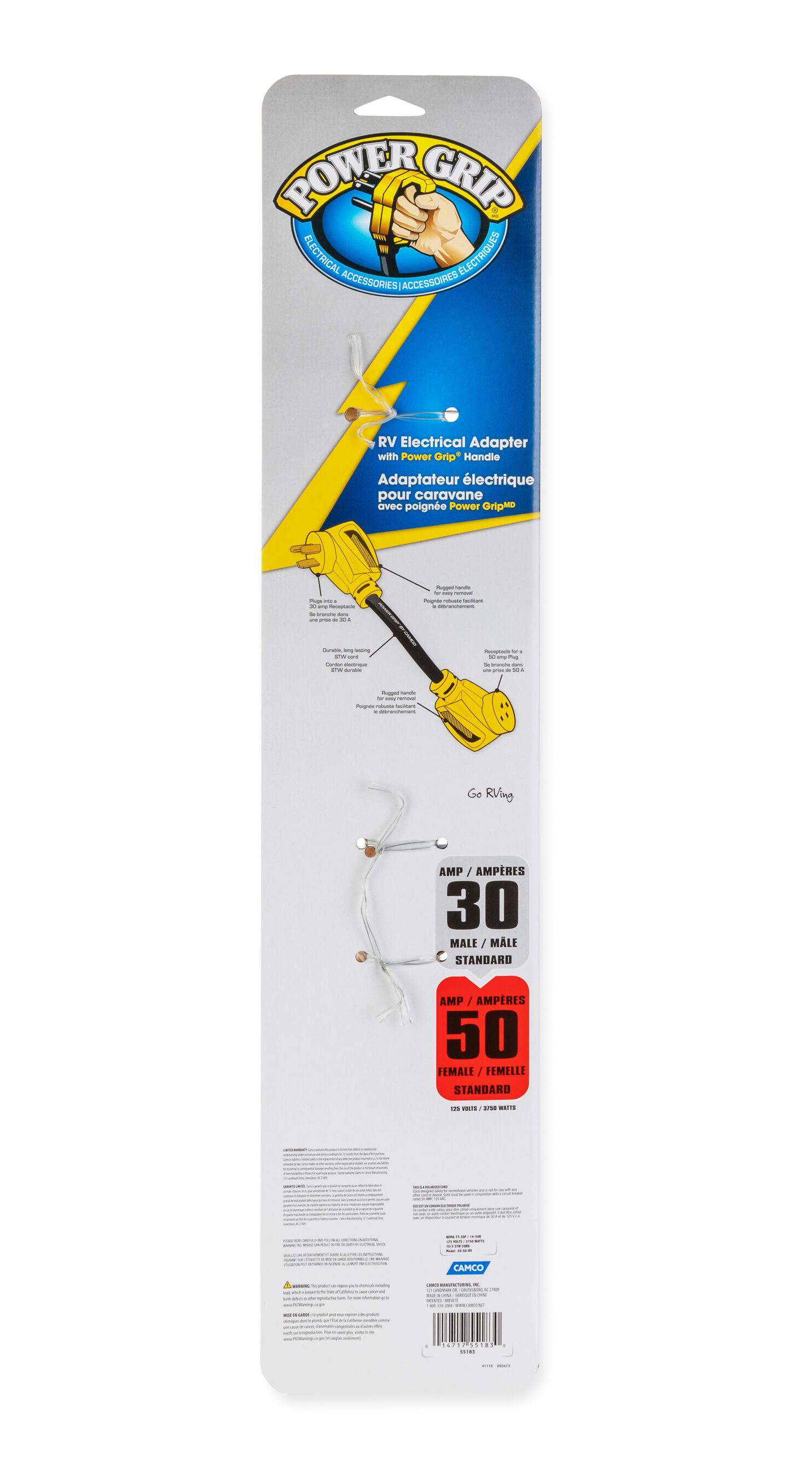 Dogbone 18-In 30AM/50AF 125V/3750W