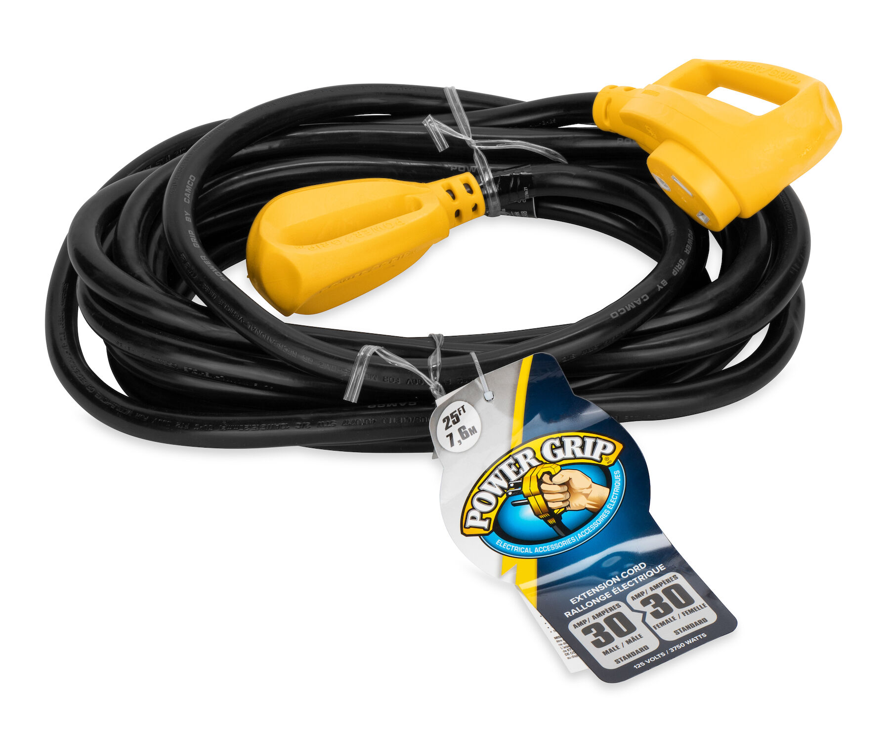 25-Ft 10GA 30A 125V/3750W Extension Cord