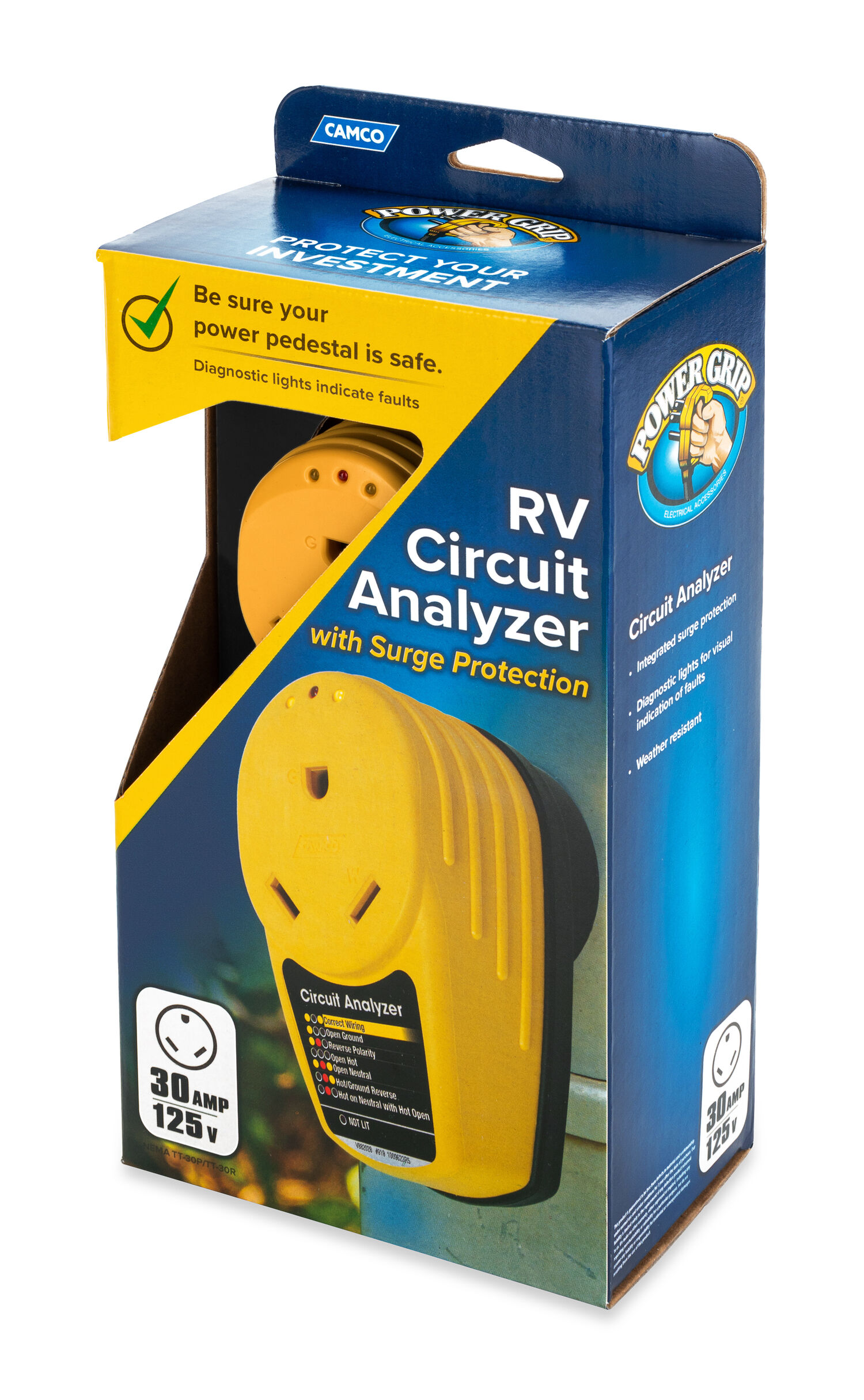 Circuit Analyzer Plug-Type 30A 125V