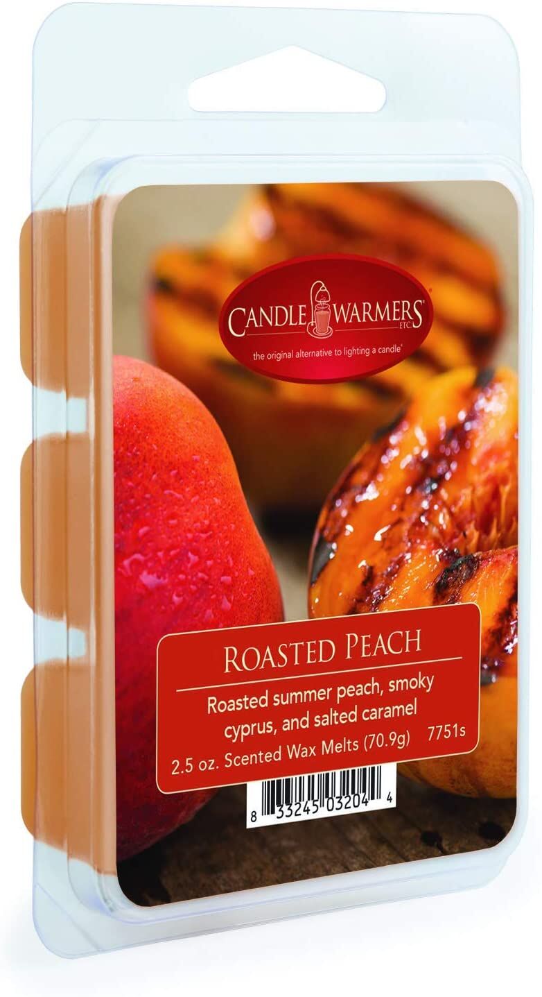 Classic Wax Melts For Scented Wax Cube And Tart Warmers, Roasted Peach, 2.5 Oz.