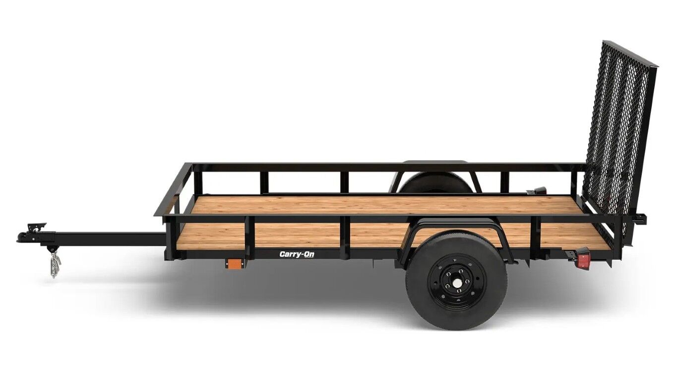 Carry-On 5-ft x 8-ft Wire Mesh Utility Trailer with Gate