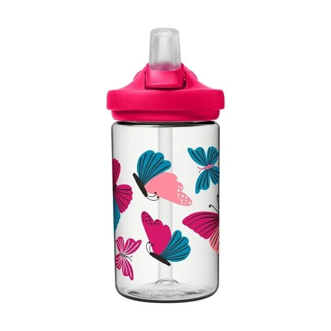 Camelbak Colorblock Butterflies Eddy + Kids Water Bottle With Tritan Renew, 14-Oz