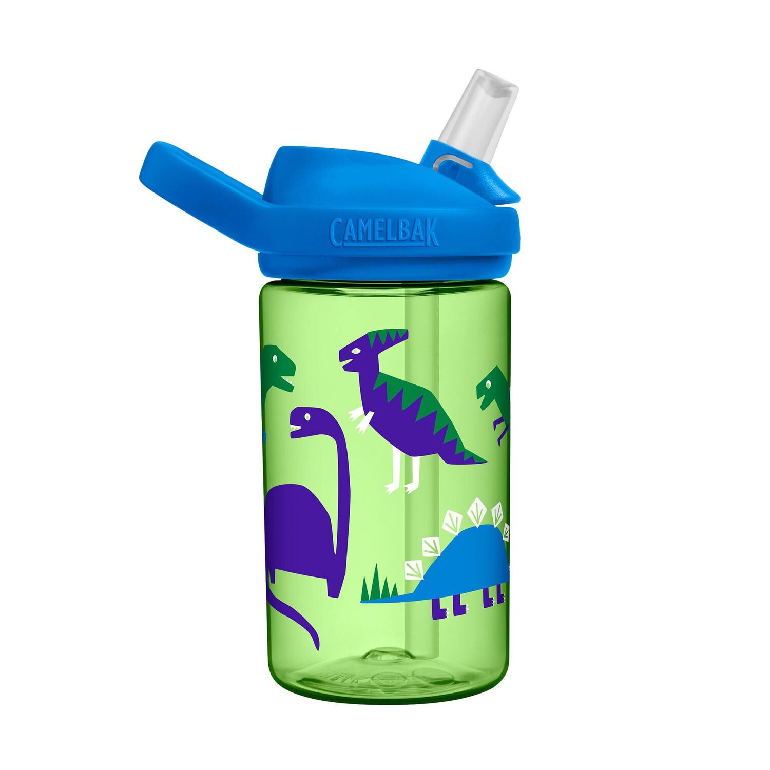 CamelBak Eddy+ Kids Hip Dinos Water Bottle With Tritan Renew, 14-Oz