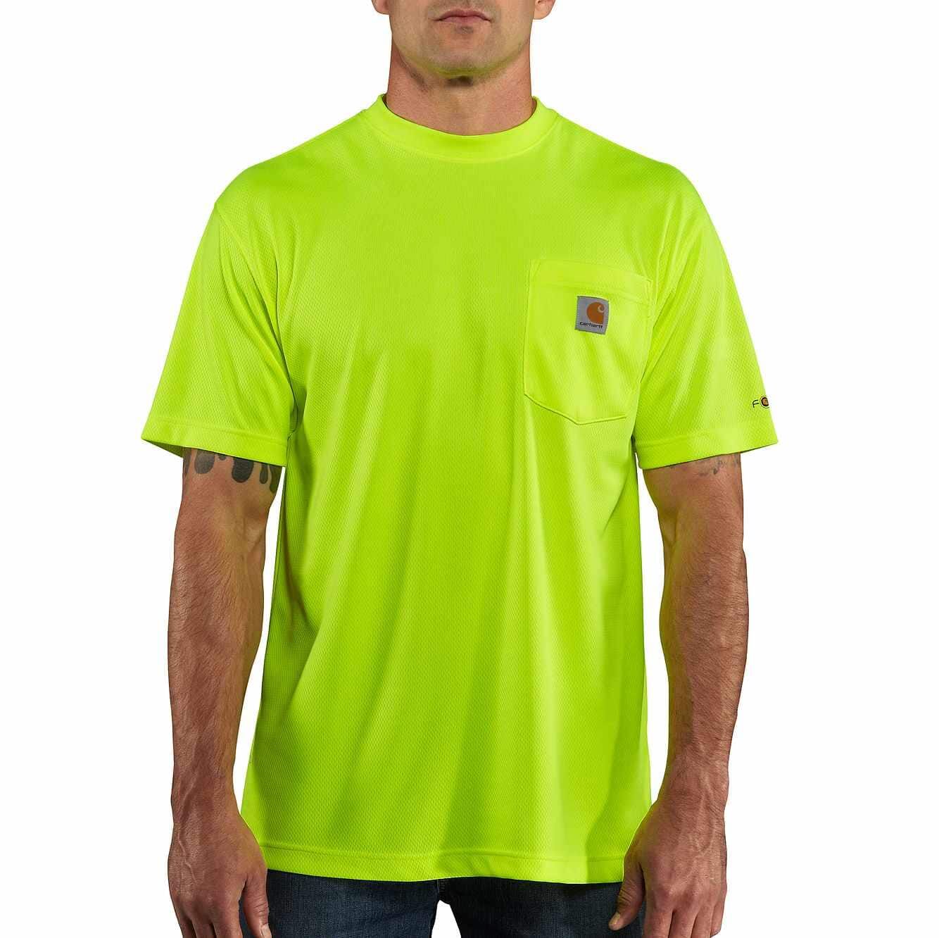 Carhartt Men's Force Color Enhanced Short-Sleeve T Shirt