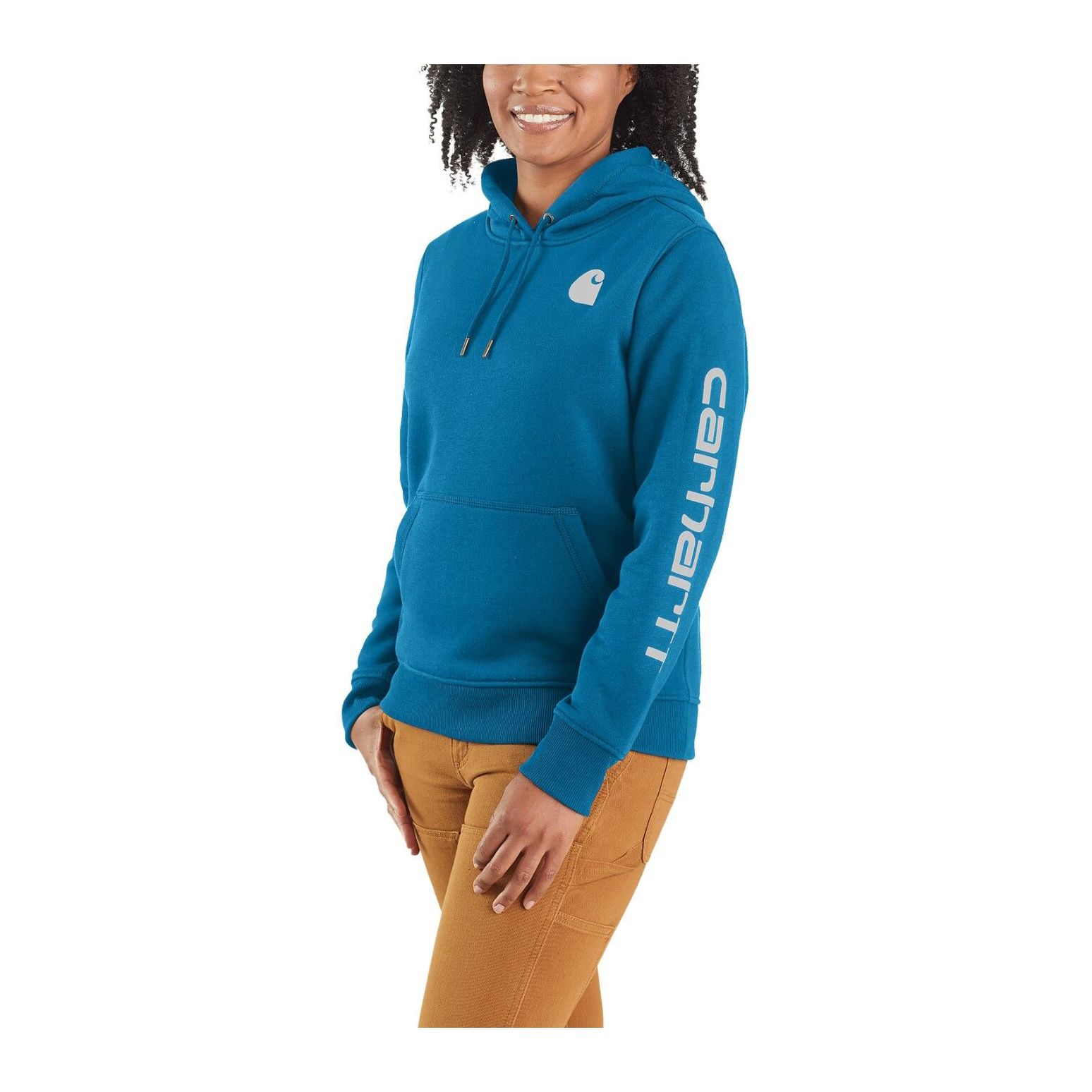 Carhartt Sweatshirt Ladies Teal Hoodie Carhartt® Ladies' Force