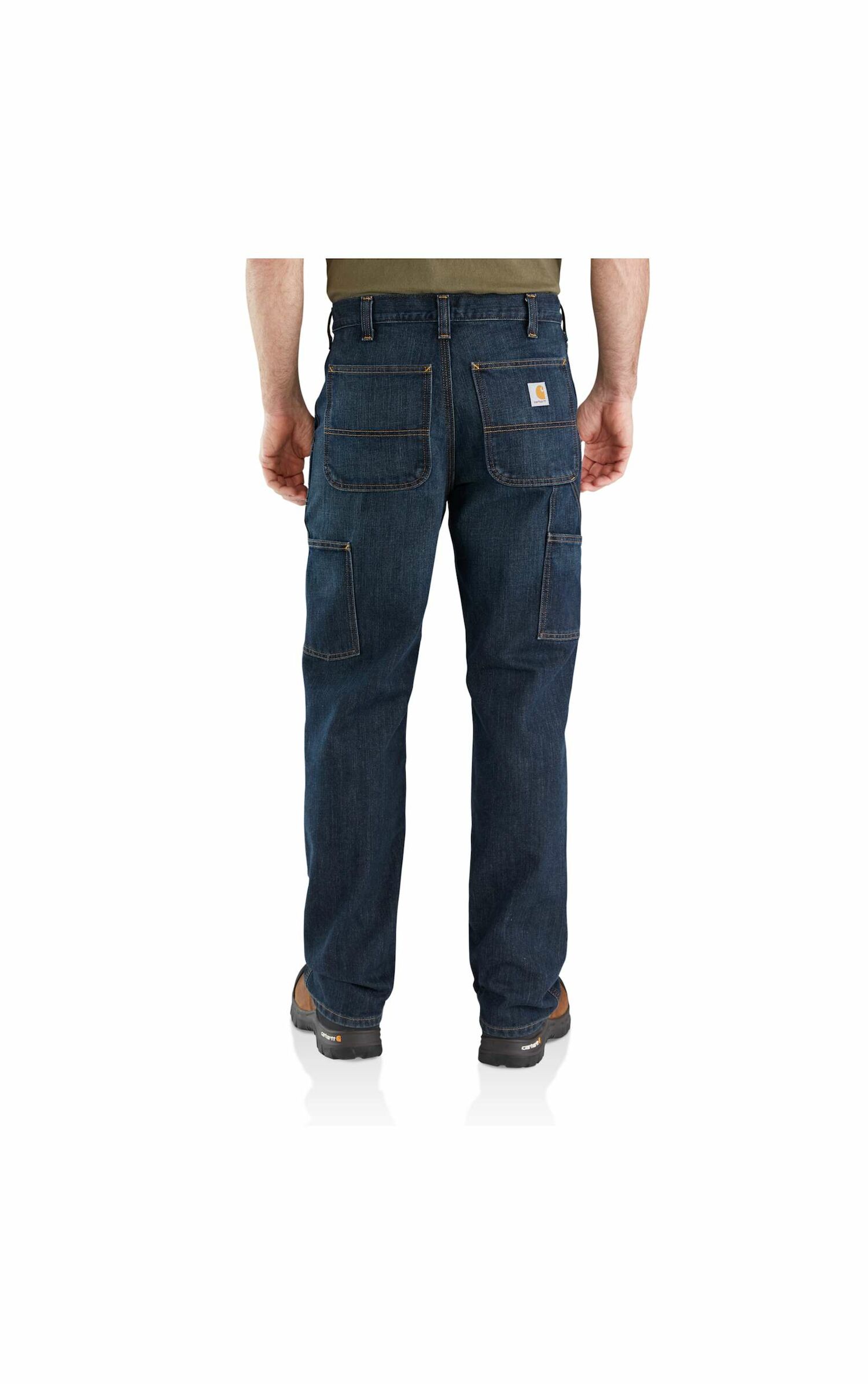 Carhartt Men's Relaxed Fit Holter Double-Front Dungaree Jean