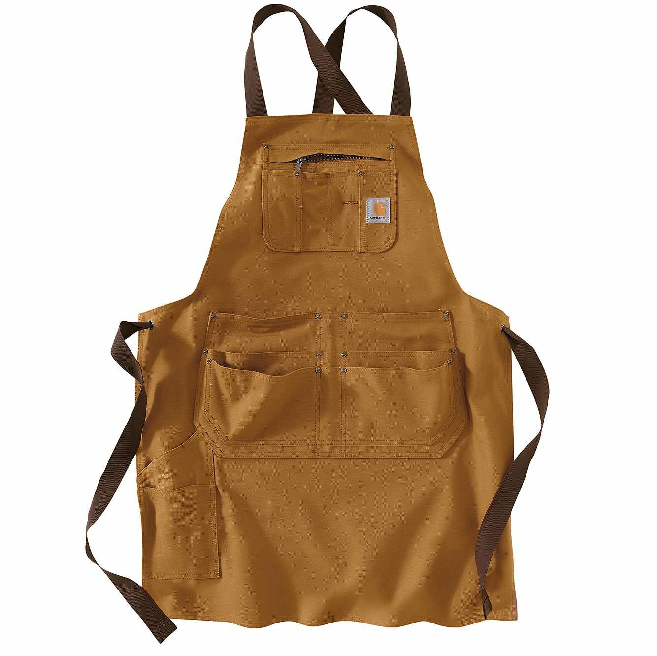 Carhartt Firm Duck Apron ブラウン サイズFREE Carhartt Firm Duck Apron - Capri Tools