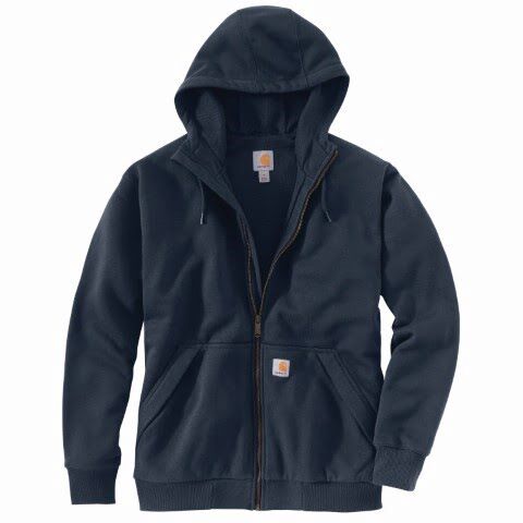 Carhartt Men's Rain Defender Loose Fit Midweight Thermal-Lined Full-Zip Sweatshirt