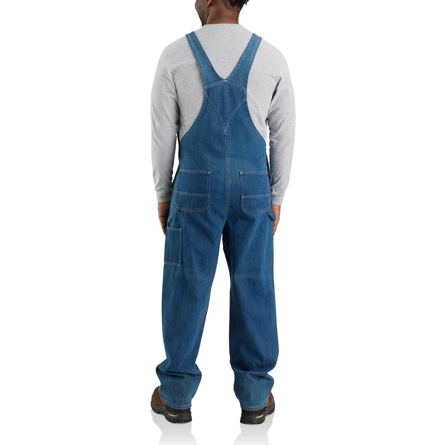 Carhartt Men's Loose Fit Denim Bib Overall 