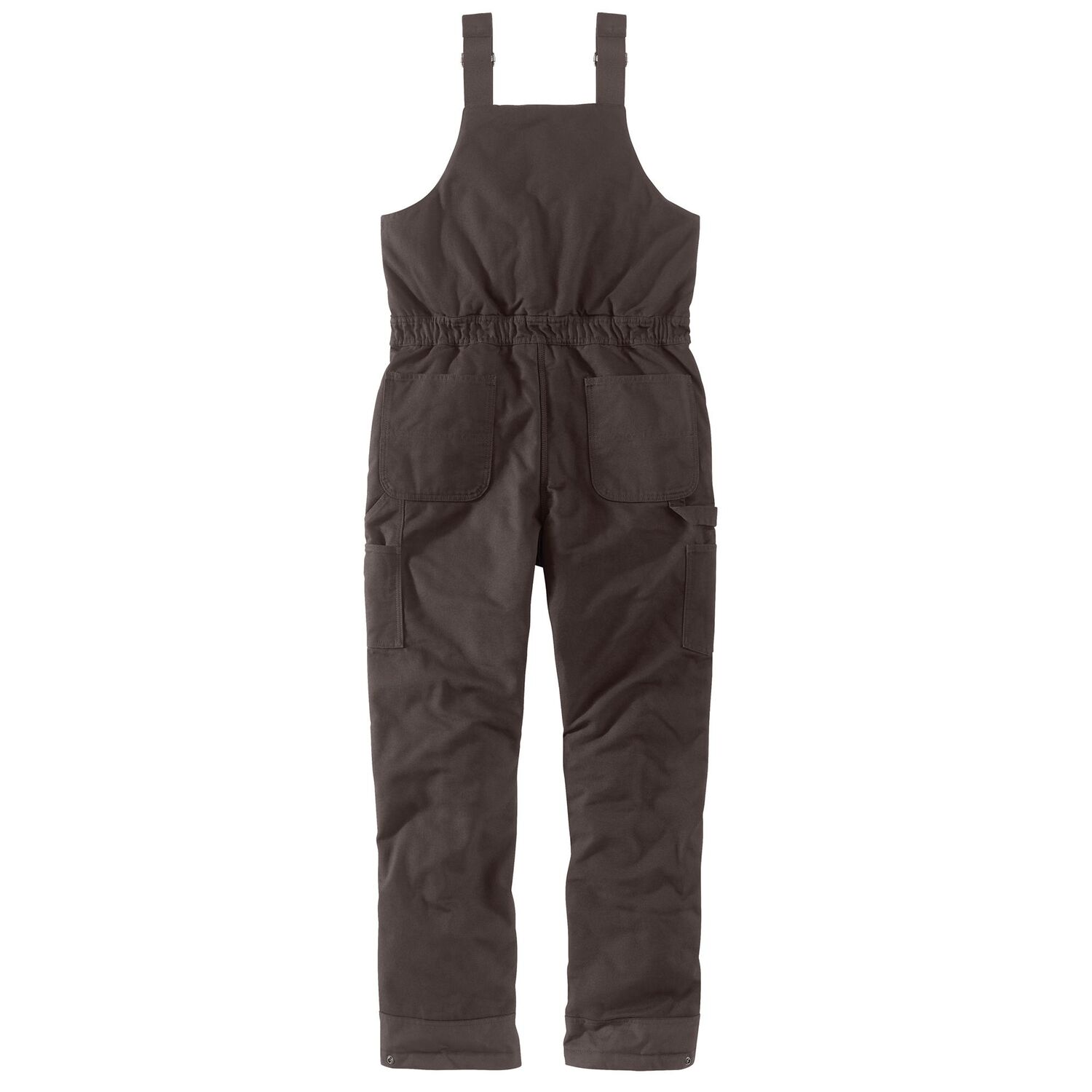 Carhartt Women's Loose Fit Washed Duck Insulated Bib Overalls