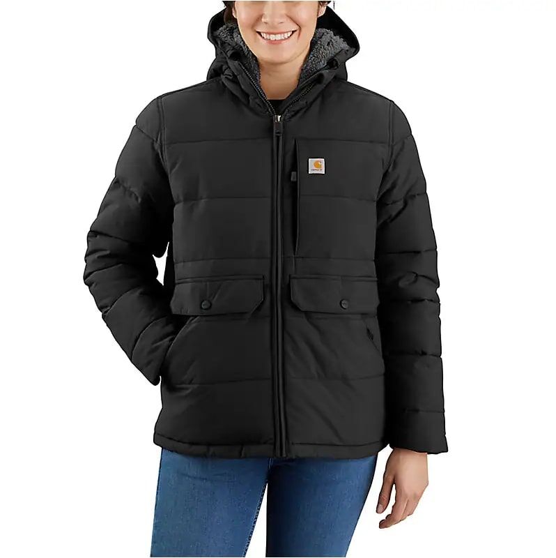 Carhartt Women's Carhartt Montana Relaxed Fit Insulated Jacket in Black