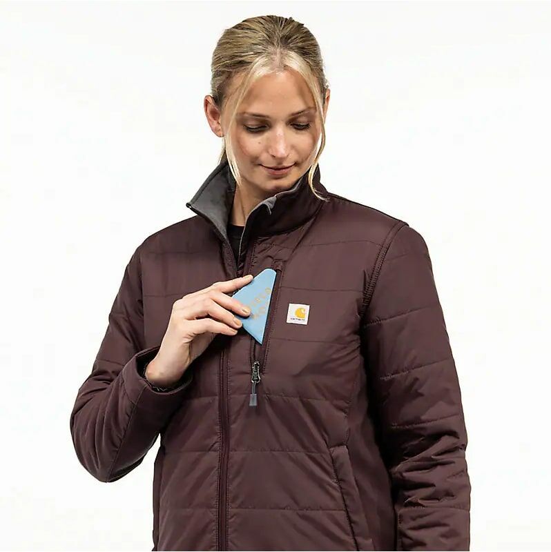 Carhartt Women's Relaxed Fit Insulated Lightweight Puffer Jacket