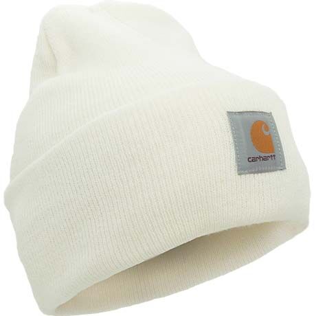 Carhartt Men's Knit Cuffed Beanie in Winter White