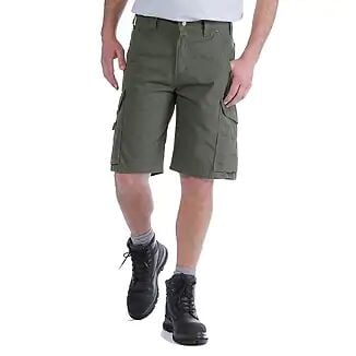 Cotton Ripstop Cargo Work Short