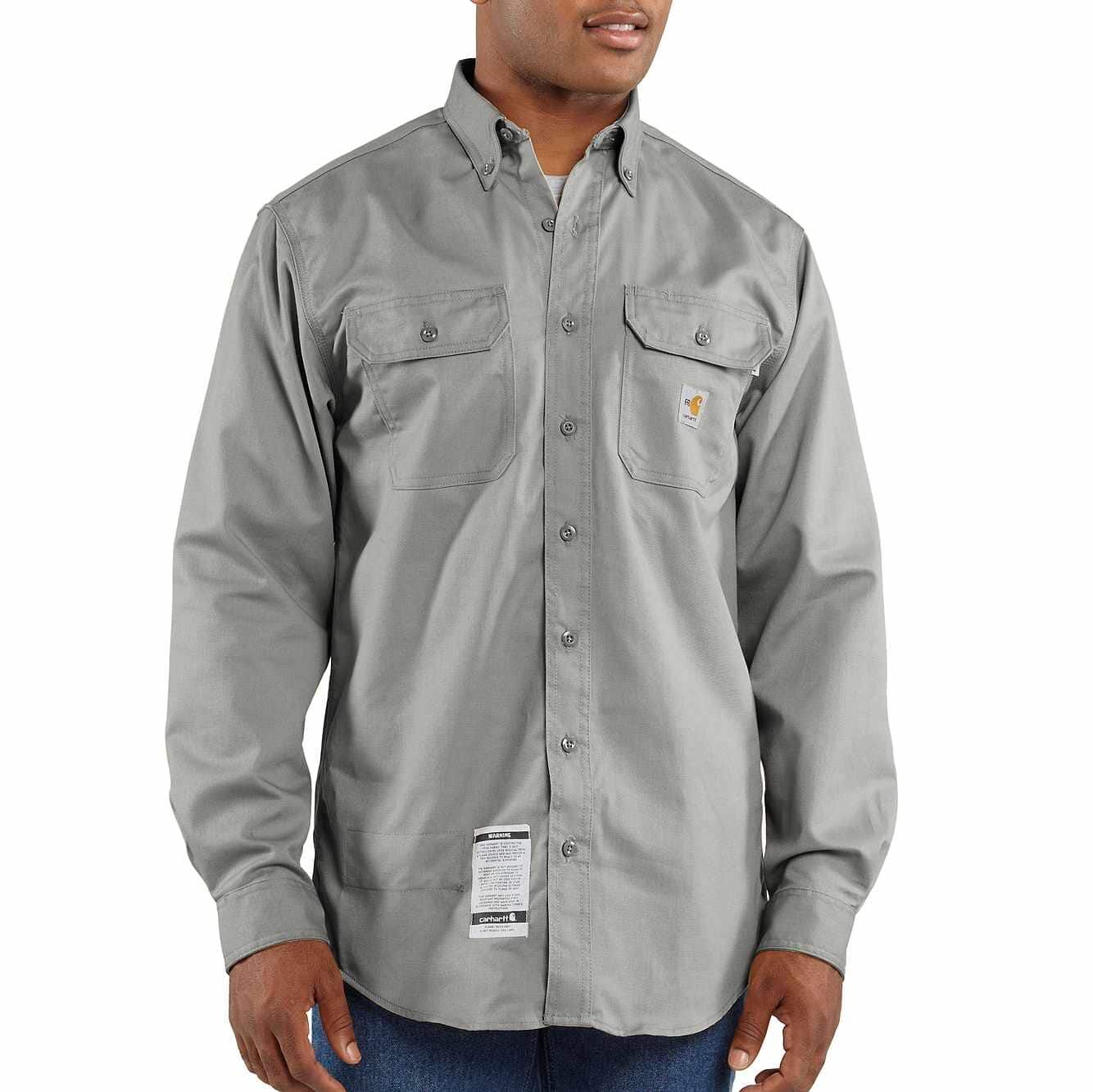 Carhartt Men's Fire Resistant Classic Twill Shirt
