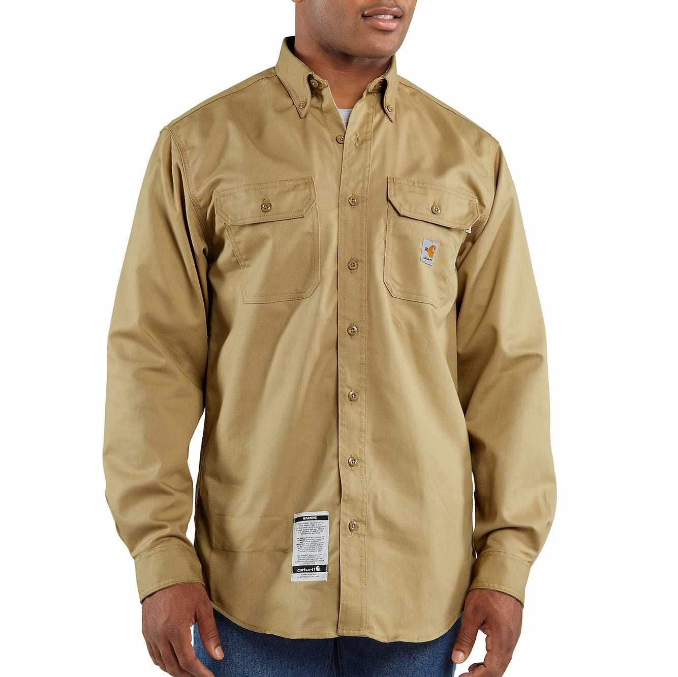 Carhartt Men's Fire Resistant Classic Twill Shirt