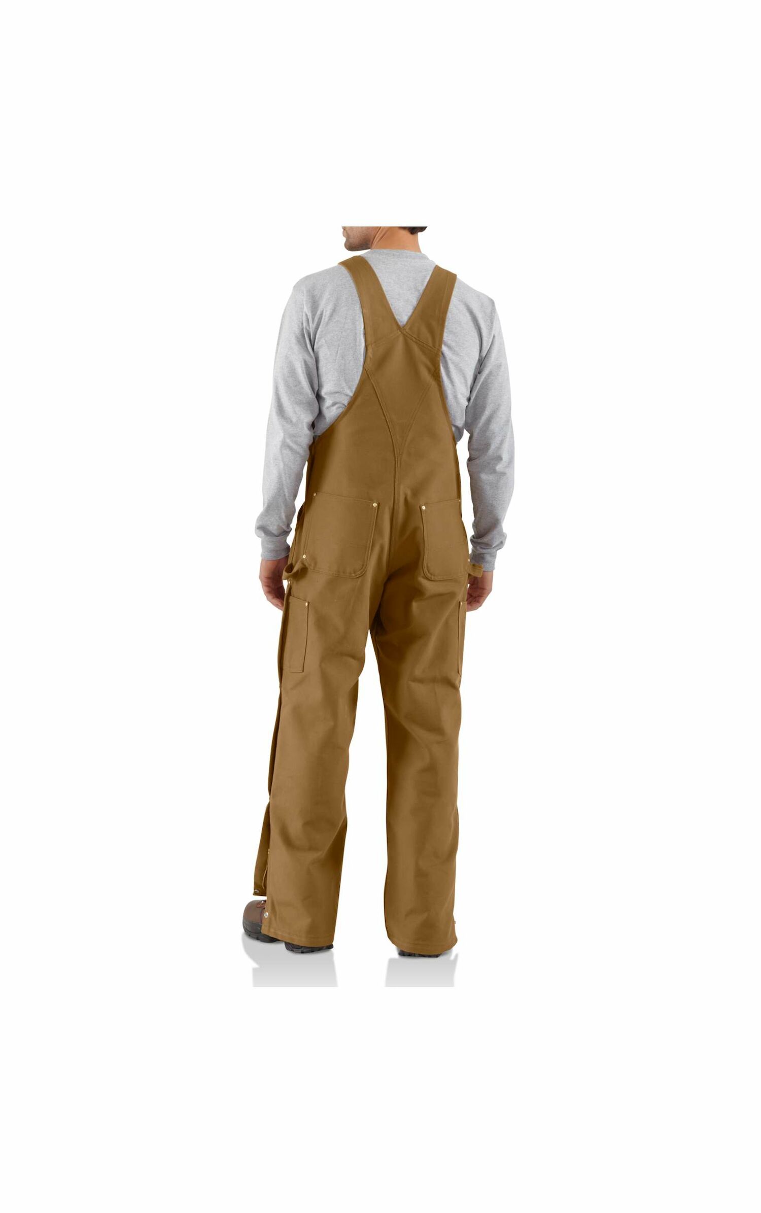 Carhartt Men's Zip-to-Thigh Bib Overall