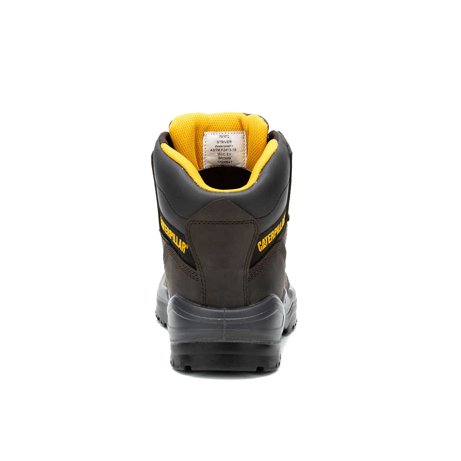 CAT Men's Striver Waterproof Steel Toe Work Boot