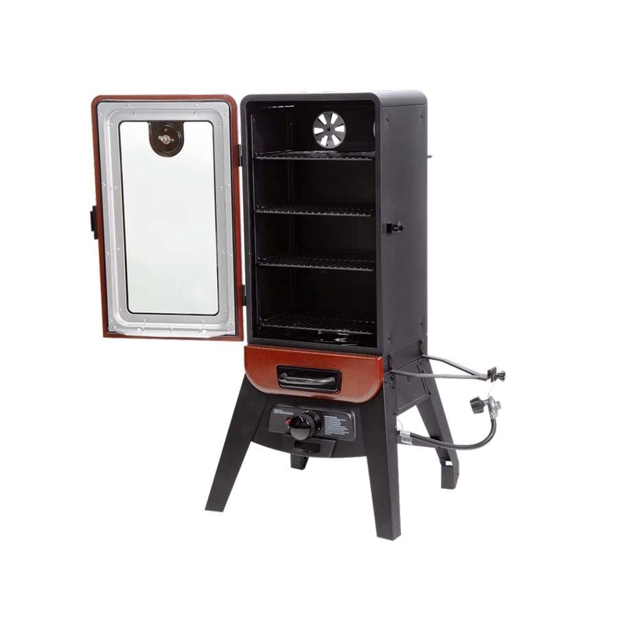 Pit Boss 3-Series Gas Vertical Red Smoker