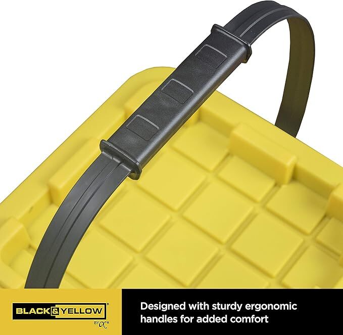 CX Black & Yellow Heavy Duty Bucket, 5-Gal