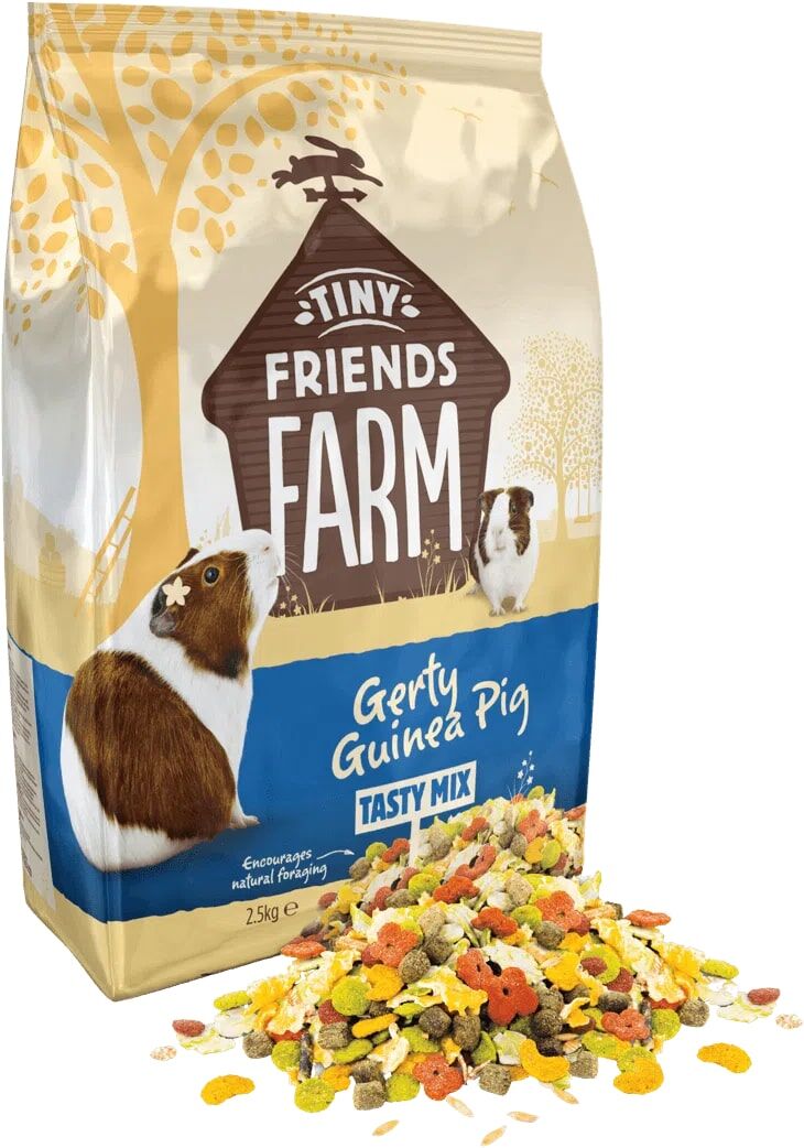 Tiny Friends Farm Gerty Guinea Pig Tasty Mix, 2-Lb